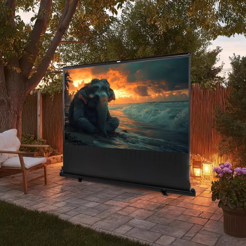 Portable projection screen MACLEAN MC-964 100-inch 16:9