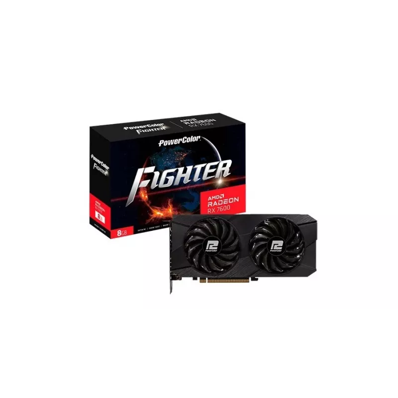 PowerColor Fighter Radeon RX 7600 8GB Graphics Card