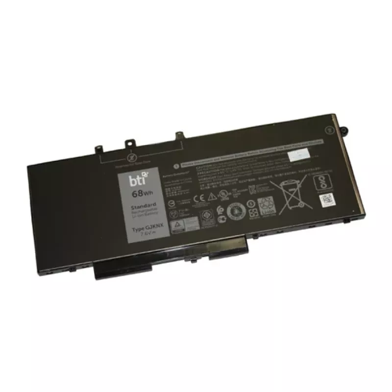 BTI Laptop-Battery (equivalent to: Dell 451-BBZG, Dell GJKNX, Dell 5YHR4, Dell 0GJKNX, Dell FPT1C, Dell GD1JP, Dell 451-BBZT)