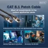 Patch cable Digitus CAT 8.1 S/FTP RJ45 5m Black