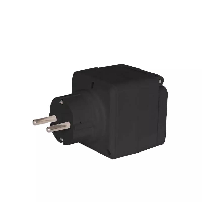 Smart Plug Denver PLO-108 Black Outdoor IP44 Wired Wireless
