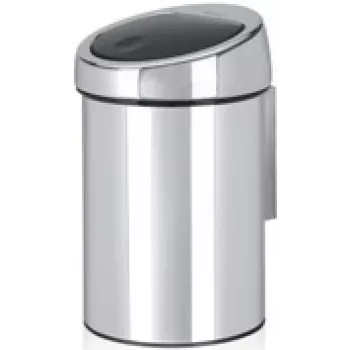 Waste bin BRABANTIA Touch Bin 3 L Brilliant Steel model 36 39 62