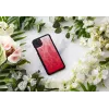 Smartphone case iKins for iPhone 11 Pro Max — pink lake with black trim