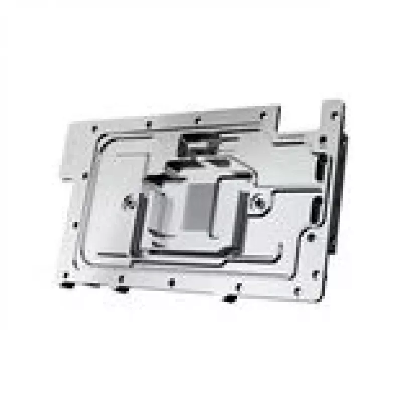 Backplate Alphacool 10261 Aluminium Chrome Copper Black 95.7mm