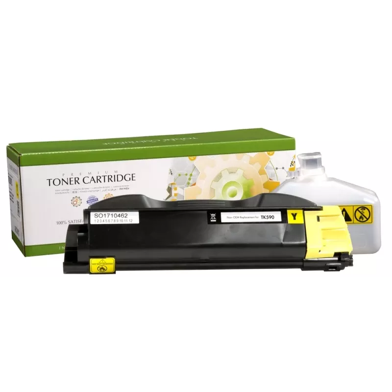 STATIC Toner cartridge compatible with Kyocera TK-590Y yellow compatible 5.000 pages