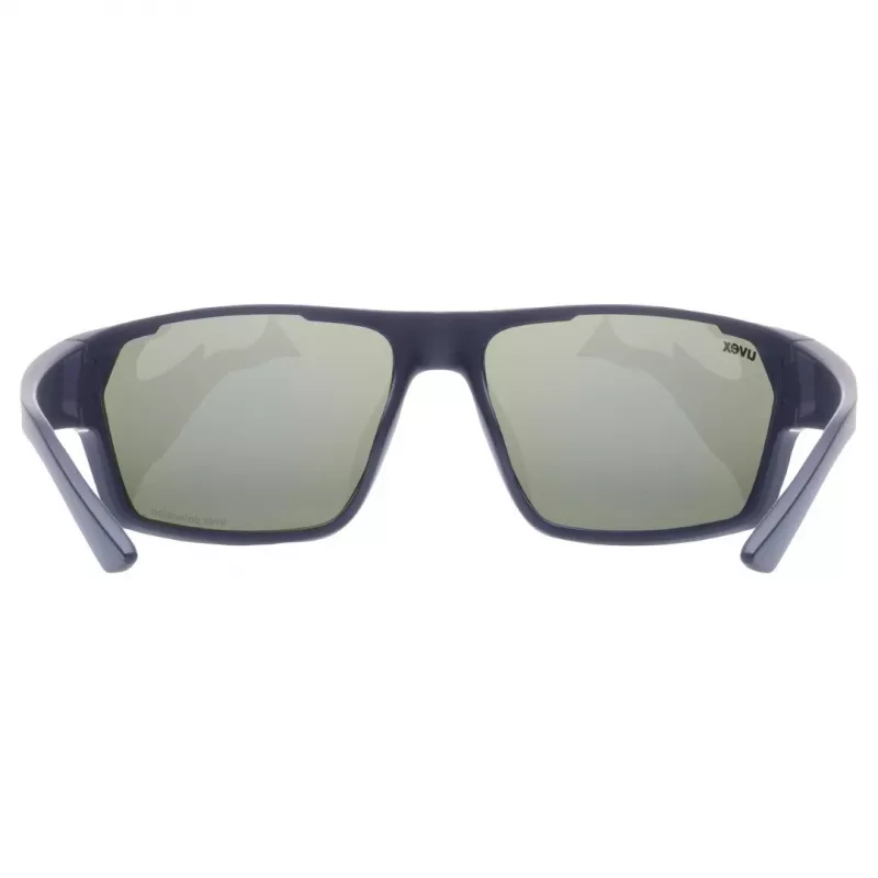 Multi-sport glasses UVEX sportstyle 233 P — full rim, unisex, navy, 28 g