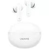 Bluetooth headphones Usams TWS E02 ANC+ENC white