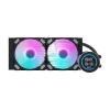 240mm Radiator Darkflash DN-D240 Black — Water Cooling Radiator for PC Liquid Cooling Systems