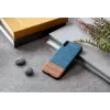 Smartphone case man and wood for iPhone XS Max — denim black