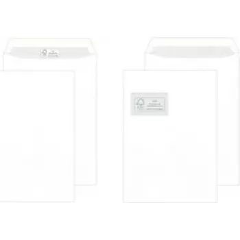 Mailing bag MAILmedia B4 self-adhesive white 100 g/m²