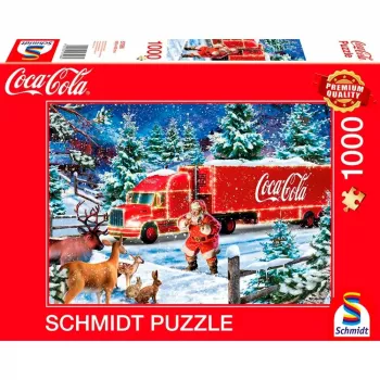 Puzzle Schmidt Spiele Coca Cola Christmas Truck 1000 pcs