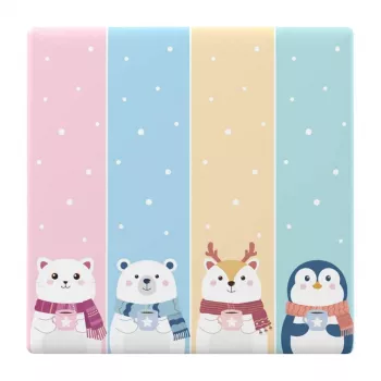 Decorative cover Sonoff T5-4C-86-cartoon for touch switch — decorative plate for Sonoff T5 series