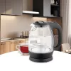 Electric glass kettle Maestro MR-063-BLACK, 2200W, glass body, cordless base