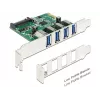 Interface Card DeLOCK 89360 Internal USB 3.2 Gen 1