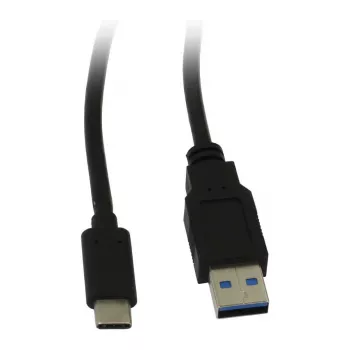 Synergy 21 S215326V2 - 1 m - USB A - USB C - USB 3.2 Gen 1 (3.1 Gen 1) - Black
