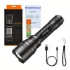 Flashlight Supfire C8-H — 1200 lm, USB rechargeable, 250 m beam