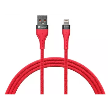 Cable USB A-Lightning 1m Red