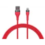 Cable USB A-Lightning 1m Red