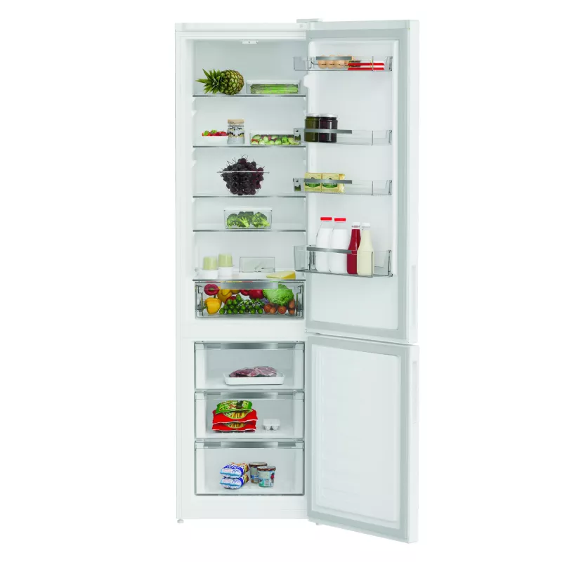 INDESIT Refrigerator | INKS 1401 W4E | Energy efficiency class E | Free standing | Combi | Height 202.5 cm | Fridge net capacity 266 L | Freezer net capacity 120 L | 38 dB | White