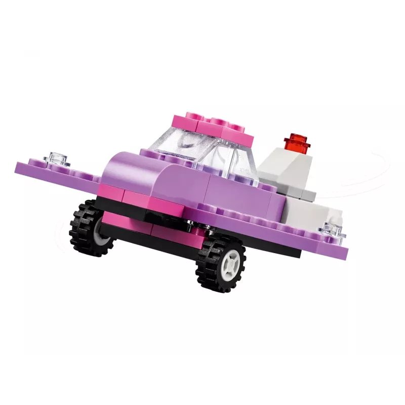 LEGO Classic Creative Vehicles Colourful Model Cars Kit Featuring a Police Car Toy & 11023 Classic Green Baseplate Square 32x32 Stud Building Grass