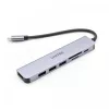 USB-C Hub Unitek 7in1 Aluminium PD 100W 5 Gbps — multiport adapter with Power Delivery