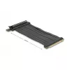 PCI Express 5.0 x16 Riser Card DELOCK 81289, x16 slot, 20 cm cable