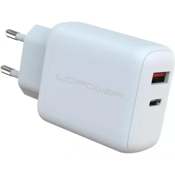 Indoor Charger LC-Power LC-GAN-45 Universal AC Fast Charging White