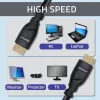 HDMI 2.1 cable QOLTEC 5 m — 48 Gbit/s, 8K@60Hz, 26AWG, gold-plated connectors