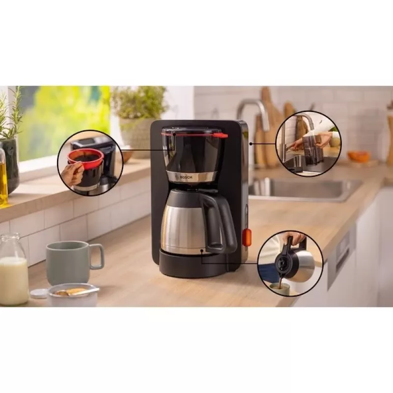 Bosch TKA6M273 coffee maker Drip coffee maker 1.1 L