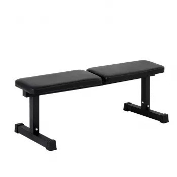 Straight training bench Rebel RBA-2000 – flat weight bench for strength and core workouts