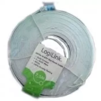 Logilink - Patch-Cable - RJ-45 (M) - RJ-45 (M) - 10 m - UTP - CAT 5e - gepresst - White (CP0139)