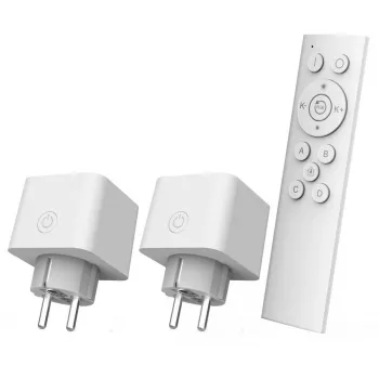 Smart home socket starter set Wi‑Fi TRUST 71399 — 2.4 GHz, white, 0.25 kg