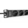 Digitus 10 inch socket strip aluminum profile 4-way CEE 7/5 sockets 1U
