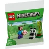 LEGO Minecraft Steve and Baby Panda 30672 Polybag