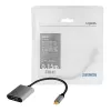 LogiLink CUA0103 USB 3.2 Gen1 Type-C to HDMI-A Cable 0.15m Black Grey