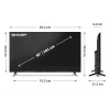 Sharp | 40HF3265E | 40 | Smart TV | Google TV