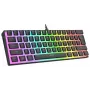 Mechanical keyboard RAMPAGE RADIANT K11 RGB Red Black — wired, RGB backlight, full-size layout
