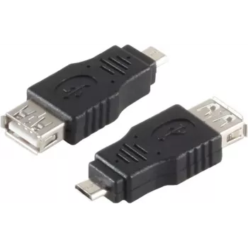 Cable gender changer USB Micro-B USB A ShiverPeaks BS33905
