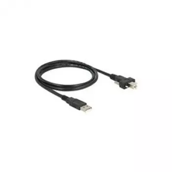 USB cable DeLOCK 83594 USB 2.0 1 m USB A USB B Black