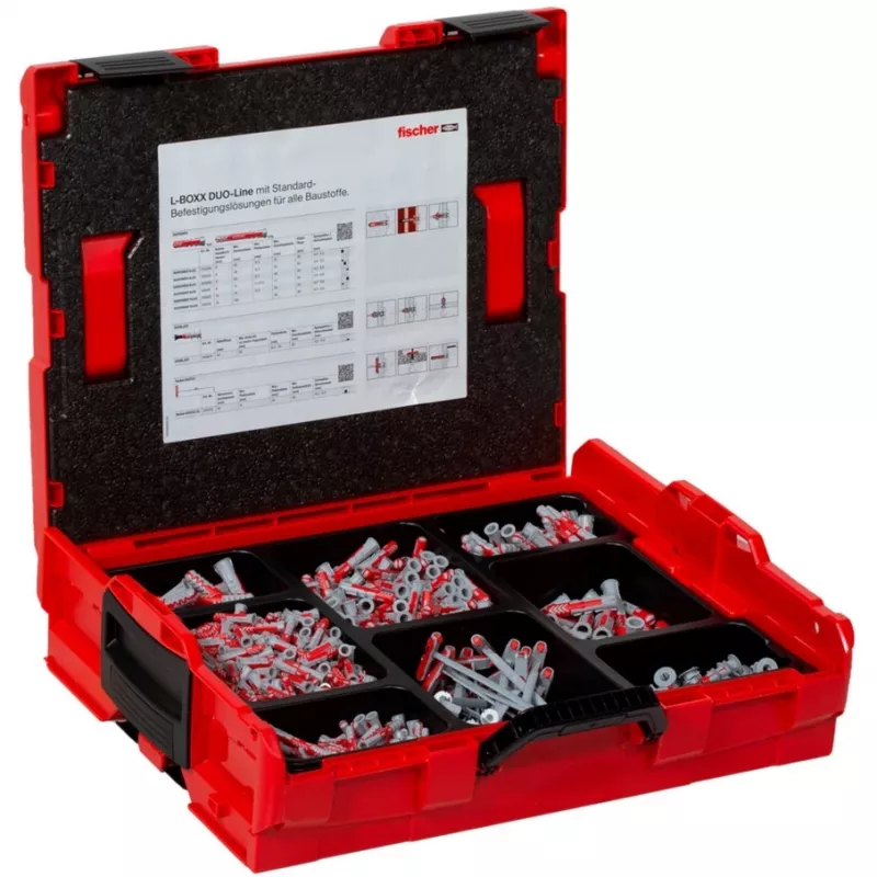 Dowel Set Fischer L-BOXX 833 pc(s)