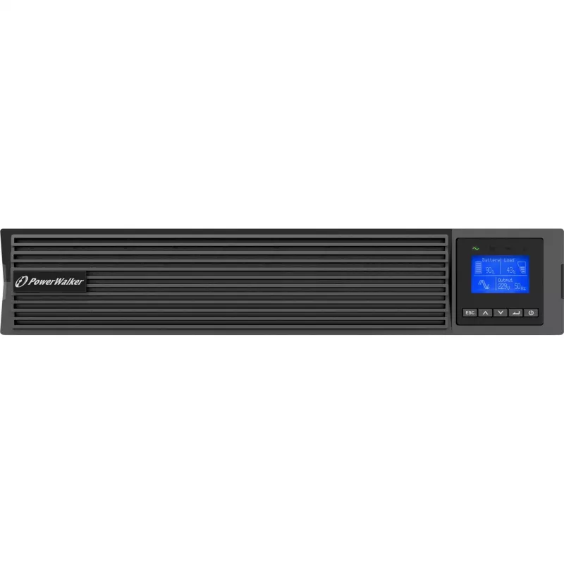 PowerWalker VFI 1500 ICR IoT Double-conversion (Online) 1.5 kVA 1500 W 8 AC outlet(s)