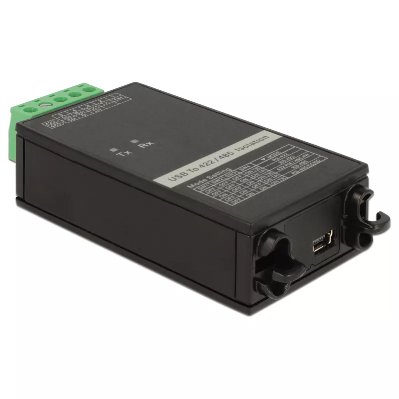 Cable Gender Changer DeLOCK 62501 USB 2.0 RS-422/485 Black Green