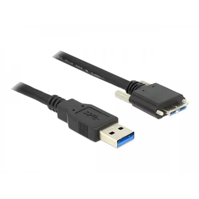 USB Cable DeLOCK 83599 USB 3.2 Gen 1 3m USB A Micro-USB B Black