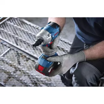 Cordless Impact Wrench GDS 18V-350 Professional solo, 18Volt (Blue, without Battery and Charger)