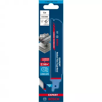 Bosch EXPERT ‘MEDIUM-THICK TOUGH METAL’ S 955 HHM Sabre saw blade High carbon steel (HCS) 1 pc(s)
