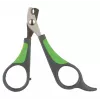 Pet grooming scissors Trixie 6285, stainless steel blades, rounded tips, right-handed, 80 mm, anti-slip grip, assorted colours