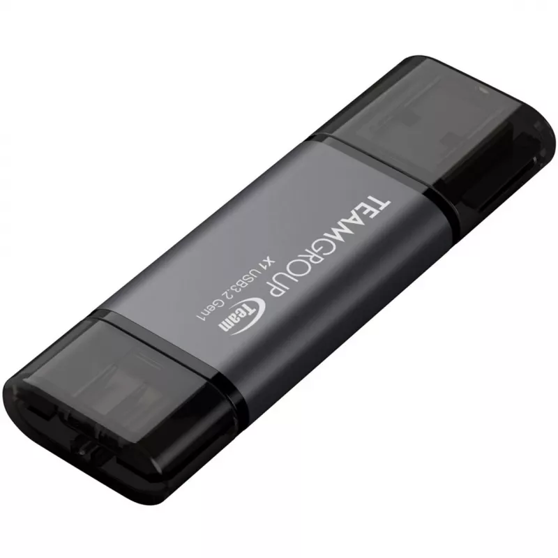 Team Group Stick Team X1 64GB USB 3.0 Dual drive - USB flash drive - 64 GB (TX1364GC01)