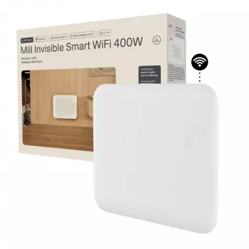 Panel Heater Mill PA400WIFI4 400W Suitable for 4-6 m² White IPX4