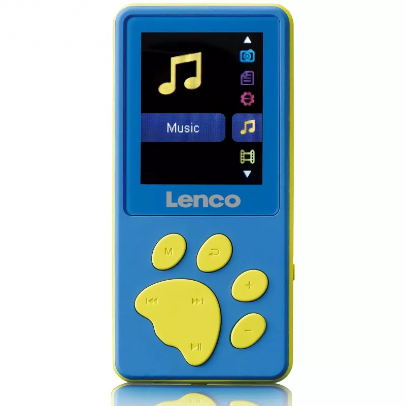 Lenco XEMIO-560BU MP3-/MP4-Player 8 GB Blue (XEMIO-560BU)