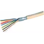 Telephone cable ShiverPeaks 76860-25 6x2x0.6 mm round — for in-wall installation